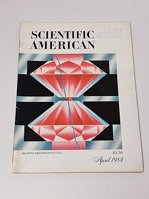 Scientific American : April 1984 : Diamond High-Pressure Cell