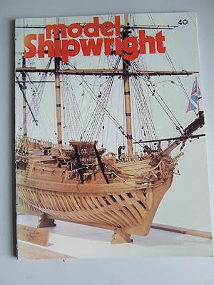 Bild des Verkufers fr Model Shipwright. the international quarterly journal for ship modelmakers. number 40. June 1982 zum Verkauf von McLaren Books Ltd., ABA(associate), PBFA