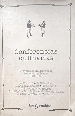 CONFERENCIAS CULINARIAS