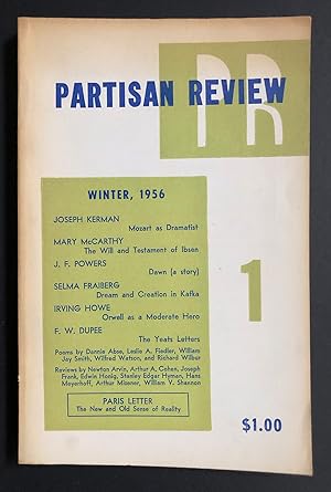 Bild des Verkufers fr Partisan Review, Volume 23, Number 1 (XXIII; Winter 1956) zum Verkauf von Philip Smith, Bookseller