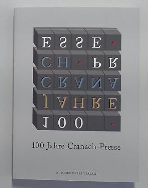 Bild des Verkufers fr 100 Jahre Cranach-Presse - Buchkunst in Weimar Im Auftrag der Klassik Stiftung Weimar / Herzogin Anna Amalia Bibliothek herausgegeben. Ausstellung der Herzogin Anna Amalia Bibliothek mit einer Falttafel zum Verkauf von Berliner Bchertisch eG