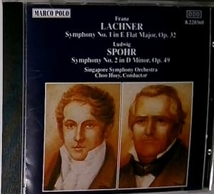 Bild des Verkufers fr Lachner: Symphonie Nr. 1 / Spohr: Symphonie Nr. 2 zum Verkauf von Berliner Bchertisch eG