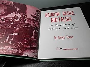 Seller image for Narrow gauge nostalgia;: A compendium of California short lines, for sale by Eastburn Books