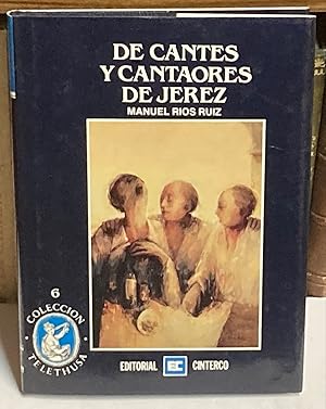 Imagen del vendedor de De cantes y cantaores de Jerez. a la venta por LIBRERA DEL PRADO