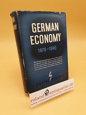 German economy ; 1870 - 1940 ; issues and trends