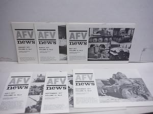 AFV News 1977 Complete Year, Volume 12, No 1-6