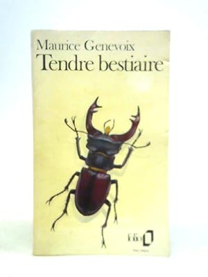 Bild des Verkufers fr Tendre Bestiaire zum Verkauf von World of Rare Books