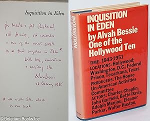 Inquisition in Eden [inscribed & signed]