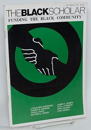 Seller image for The Black Scholar: Volume 9, Number 4, December 1977: Funding the Black Community for sale by Bolerium Books Inc.