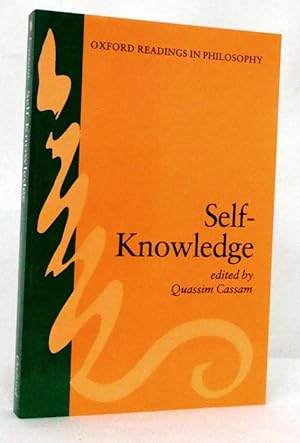 Self-Knowledge [Oxford Readings in Philosophy]