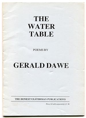 Bild des Verkufers fr The Water Table zum Verkauf von Between the Covers-Rare Books, Inc. ABAA
