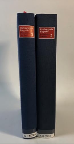 Bild des Verkufers fr Hamburgische Biografie. Bd. 1 - 2. zum Verkauf von Antiquariat Bookfarm