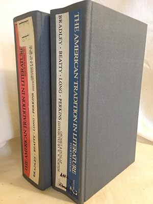 Seller image for The American Tradition in Literature, Volume 1 and 2. for sale by Versandantiquariat Waffel-Schrder