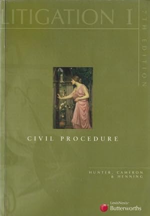 Image du vendeur pour Litigation I: Civil Procedure, 7th Edition (I) mis en vente par Goulds Book Arcade, Sydney