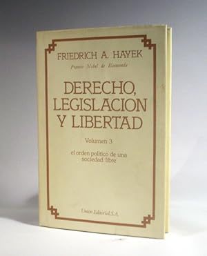 Bild des Verkufers fr El orden politico de una sociedad libre. Vol.3. DERECHO LEGISLACION Y LIBERTAD zum Verkauf von Laila Books