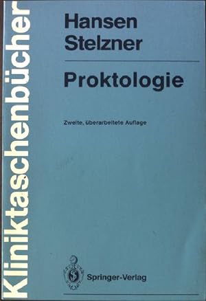 Imagen del vendedor de Proktologie. a la venta por books4less (Versandantiquariat Petra Gros GmbH & Co. KG)