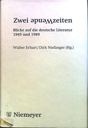 Seller image for Zwei Wendezeiten : Blicke auf die deutsche Literatur 1945 und 1989. for sale by books4less (Versandantiquariat Petra Gros GmbH & Co. KG)