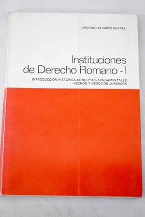 Imagen del vendedor de Instituciones de derecho romano, I a la venta por Alcan Libros