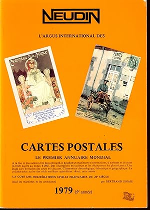 Bild des Verkufers fr L'argus international des cartes postales : Le premier annuaire mondial zum Verkauf von Bouquinerie Le Fouineur