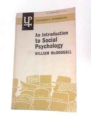 Imagen del vendedor de Introduction to Social Psychology (University Paperbacks) a la venta por World of Rare Books