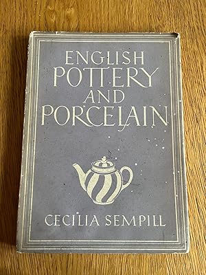 Imagen del vendedor de ENGLISH POTTERY AND PORCELAIN a la venta por Happyfish Books