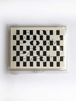 Seller image for Flux Wall Poem for sale by William Allen Word & Image