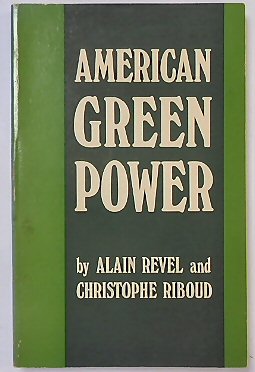 Bild des Verkufers fr American Green Power zum Verkauf von PsychoBabel & Skoob Books