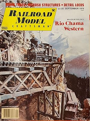 Railroad Model Craftsman, Vol.47, No.4, September 1978 Chama Creek