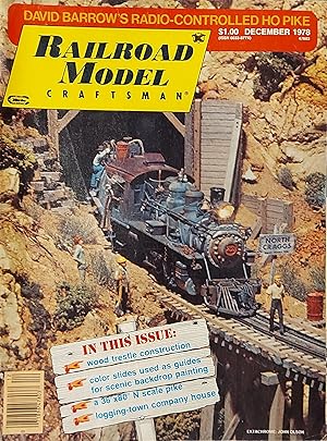 Railroad Model Craftsman, Vol.47, No.7, Decemberr 1978 North Craggs