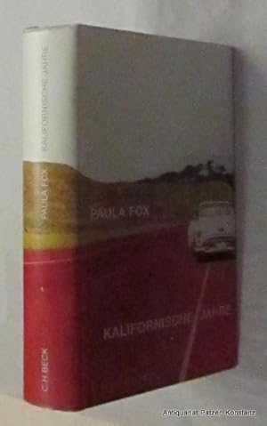 Bild des Verkufers fr Kalifornische Jahre. Roman. Aus dem Englischen von Susanne Rckel. 2. Auflage. Mnchen, Beck, 2001. 487 S. Or.-Pp. mit Schutzumschlag; dieser mit kl. Randlsuren u. minimal fleckig. (ISBN 3406471528). - Vorsatz mit handschriftlichen Besitzvermerk. zum Verkauf von Jrgen Patzer