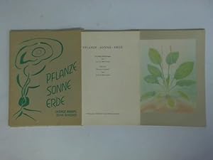 Bild des Verkufers fr Pflanze - Sonne - Erde. 24 farbige Zeichnungen von Olive Whicher zum Verkauf von Celler Versandantiquariat