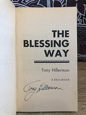 Seller image for The Blessing Way [signed] - Tony Hillerman for sale by Big Star Books