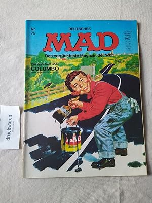 MAD. Das verrückteste Magazin der Welt, Nr. 75: Die Wahrheit über Columbo. Sieben Seiten Mad-Fern...