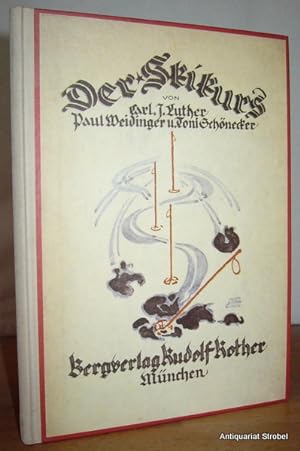 Bild des Verkufers fr Der Skikurs. Ein Vers- und Bilderbuch. (Nachdruck der Ausgabe Mnchen 1925). zum Verkauf von Antiquariat Christian Strobel (VDA/ILAB)