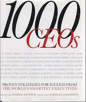 Bild des Verkufers fr 1000 CEOs zum Verkauf von Robinson Street Books, IOBA