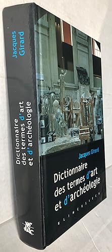 Dictionnaire des termes d'art et d'archéologie