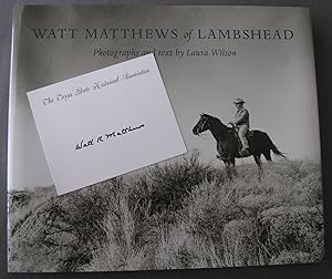 Seller image for Watt Matthews of Lambshead for sale by Dale A. Sorenson