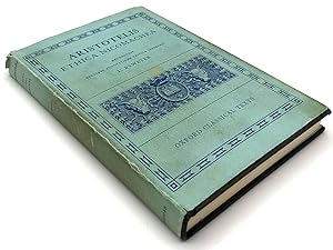 Image du vendeur pour Aristotelis Ethica Nicomachea [Oxford Classical Texts Series] mis en vente par Dark Rose Books