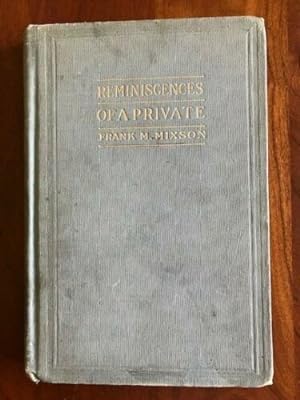 Imagen del vendedor de Reminiscences of a Private Confederate Civil War Memoir, 1st South Carolina Volunteers a la venta por Jim Crotts Rare Books, LLC