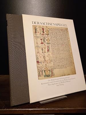 Bild des Verkufers fr Der Sachsenspiegel. Die Heidelberger Bilderhandschrift Cod. Pal. Germ. 164. [Von Eike von Repgow]. Kommentar und bersetzung von Walter Koschorreck. Neu eingeleitet von Wilfried Werner. zum Verkauf von Antiquariat Kretzer