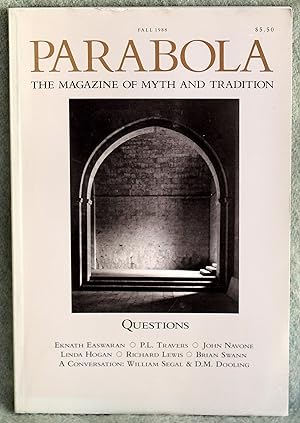 Bild des Verkufers fr Parabola: The Magazine of Myth and Tradition Volume XIII, No. 3 Fall 1988 - Questions zum Verkauf von Argyl Houser, Bookseller