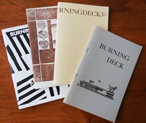 Image du vendeur pour Burning Deck Numbers 1, 2, 3 and 4 mis en vente par Derringer Books, Member ABAA