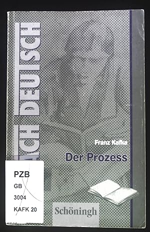 Seller image for Der Prozess : Roman. Einfach deutsch for sale by books4less (Versandantiquariat Petra Gros GmbH & Co. KG)