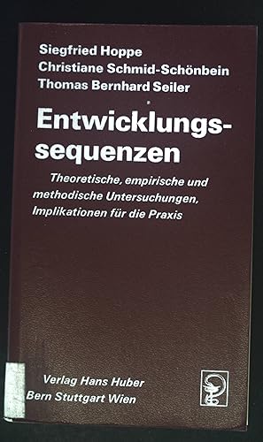 Seller image for Entwicklungssequenzen : theoret., empir. u. method. Unters., Implikationen fr d. Praxis. for sale by books4less (Versandantiquariat Petra Gros GmbH & Co. KG)