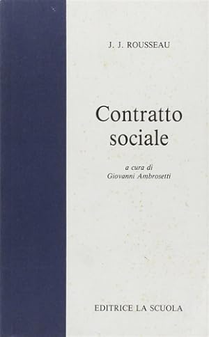 Seller image for Contratto sociale. for sale by FIRENZELIBRI SRL