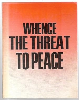Seller image for Whence the Threat to Peace. for sale by City Basement Books