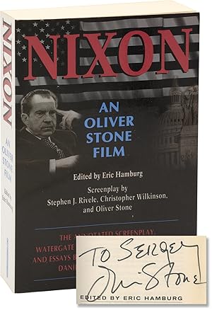 Seller image for Nixon: An Oliver Stone Film (First Edition, inscribed by Oliver Stone) for sale by Royal Books, Inc., ABAA