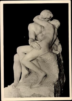 Seller image for Ansichtskarte / Postkarte Plastik, Der Kuss, Auguste Rodin for sale by akpool GmbH