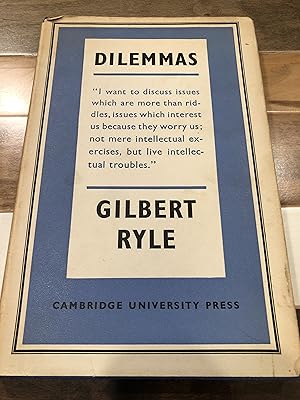 Seller image for Dilemmas: The Tarner Lectures 1953 for sale by Rosario Beach Rare Books
