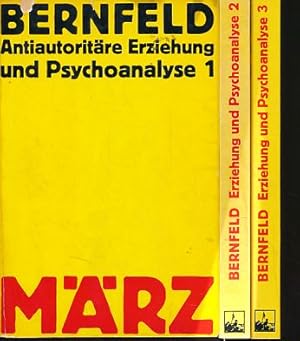 ( Exemplar horst Petri ) Antiautoritäre Erziehung und Psychoanalyse. Band 1-3. (3 Bände). Ausgewä...